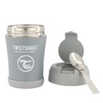 Twistshake Контейнер-термос для еды пастельно-серый 350мл