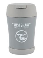 Twistshake Контейнер-термос для еды пастельно-серый 350мл — изображение 4