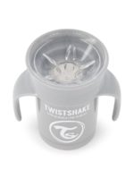 Twistshake Поильник 360 Cup пастельно-серый 230мл — изображение 4