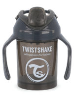 Twistshake Поильник-непроливайка Mini Cup черный 230мл