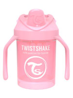 Twistshake Поильник-непроливайка Mini Cup пастельно-розовый 230мл