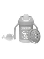 Twistshake Поильник-непроливайка Mini Cup пастельно-серый 230мл — изображение 3