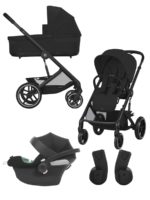 Cybex Коляска 3 в 1 Balios S Lux 2025 BLK Moon Black