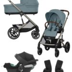 Cybex Коляска 3 в 1 Balios S Lux 2025 TPE Stormy Blue