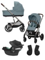 Cybex Коляска 3 в 1 Balios S Lux 2025 TPE Stormy Blue
