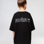 Bodo Футболка «Матрёшка» черная