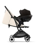 Cybex Прогулочная коляска Orfeo с дождевиком и бампером Canvas White — изображение 5