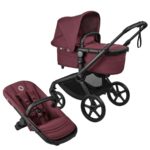 Bugaboo Коляска 2 в 1 Fox 5 Renew Complete Black/Dark Cherry/Dark Cherry