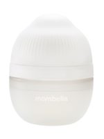 Mombella Антиколиковая силиконовая бутылочка 120мл Wide Neck белая