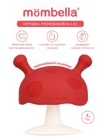 Mombella Прорезыватель Грибочек красный — изображение 2