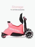 Smartrike Складной самокат-трансформер 3в1 Xtend Scooter Ride-on Salmon Pink — изображение 13