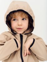 Toucan For Kids Демисезонная куртка Softshell бежевая — изображение 3