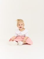 ToucanKids Комплект из муслина (платье,блумеры) горошек на розовом — изображение 10