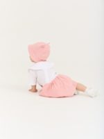 ToucanKids Комплект из муслина (платье,блумеры) горошек на розовом — изображение 11