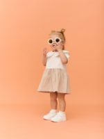 ToucanKids Комплект из вареного хлопка (платье, блумеры) мультиколор — изображение 4