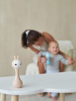 Alilo Интерактивная музыкальная игрушка Умный Зайка R1 бежевый — изображение 5