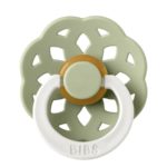 BIBS Пустышка ночная Boheme Glow Latex Sage 6-18 месяцев