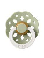 BIBS Пустышка ночная Boheme Glow Latex Sage 6-18 месяцев