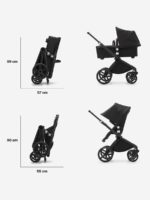 Bugaboo Коляска 2 в 1 Fox Cub Complete Black/Forest Green/Forest Green — изображение 24