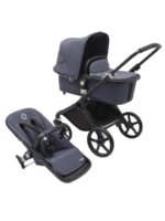 Bugaboo Коляска 2 в 1 Fox Cub Complete Black/Stormy Blue/Stormy Blue