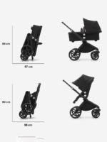 Bugaboo Коляска 2 в 1 Fox Cub Complete Black/Stormy Blue/Stormy Blue — изображение 13