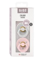 BIBS Набор из 2-х пустышек Colour Latex Haze/Blossom 0-6 месяцев — изображение 3