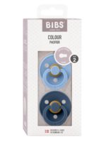 BIBS Набор из 2-х пустышек Colour Latex Sky Blue/Steel Blue 6-18 месяцев — изображение 3