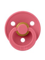 BIBS Пустышка Colour Latex Coral 6-18 месяцев