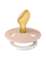 BIBS Пустышка ночная Colour Glow Latex Anatomical Blush 0-6 месяцев — изображение 2