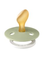 BIBS Пустышка ночная Colour Glow Latex Anatomical Sage 0-6 месяцев — изображение 2