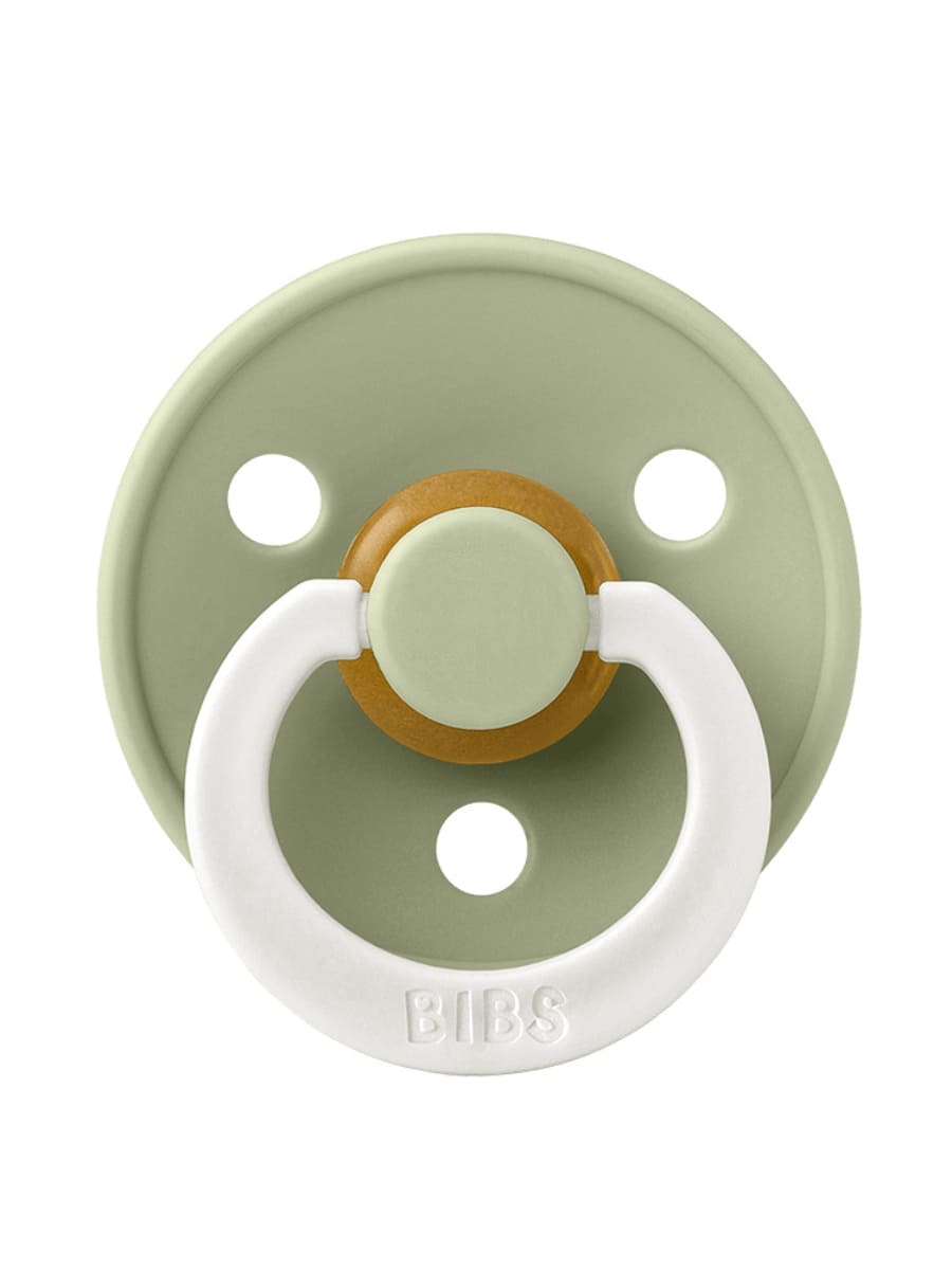 Colour GLOW Sage BIBS Пустышка ночная Colour Glow Latex Anatomical Sage 0-6 месяцев — изображение 1