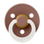 BIBS Пустышка ночная Colour Glow Latex Woodchuck 0-6 месяцев