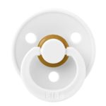 BIBS Пустышка Colour Latex White 6-18 месяцев