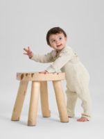 Happy Baby Полукомбинезон вязаный молочный — изображение 2