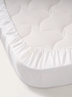 Perina Простыня на резинке Semi-oval белая 145х70см — изображение 4