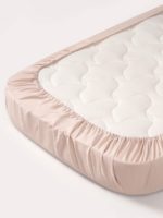 Perina Простыня на резинке Semi-oval бежевая 145х70см — изображение 3