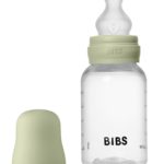 BIBS Бутылочка из полипропилена в наборе с силиконовой соской 150мл Sage