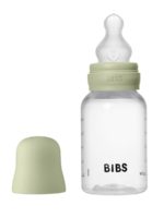 BIBS Бутылочка из полипропилена в наборе с силиконовой соской 150мл Sage