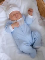 Наследник Выжанова Комплект Лазурный берег (комбинезон, шапка) голубой