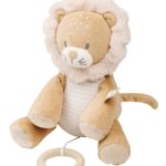 Nattou Музыкальная игрушка Musical Soft Toy Flo, Ernest & Oli Лев