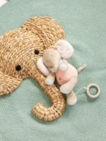 Nattou Музыкальная игрушка Musical Soft Toy Flo, Ernest & Oli Слоник — изображение 4