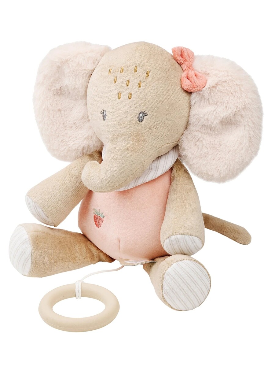 Nattou Музыкальная игрушка Musical Soft Toy Flo, Ernest & Oli Слоник Nattou Музыкальная игрушка Musical Soft Toy Flo, Ernest & Oli Слоник — изображение 1