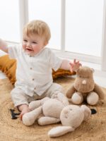 Nattou Мягкая игрушка Soft Toy Teddy Носорог — изображение 2