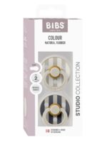 BIBS Набор из 2-х пустышек Studio Colour Block Latex Sand Mix 6-18 месяцев — изображение 5
