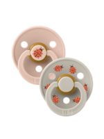 BIBS Набор из 2-х пустышек Studio Colour Ladybug Latex Blush/Sand 0-6 месяцев