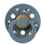 BIBS Пустышка Studio Colour Bumblebee Friends Petrol 18-36 месяцев