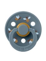BIBS Пустышка Studio Colour Bumblebee Friends Petrol 18-36 месяцев