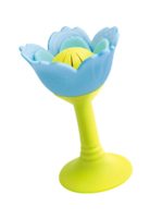 Hape Погремушка-прорезыватель на присоске Голубой цветок