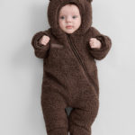 Happy Baby Демисезонный комбинезон коричневый