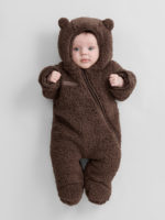 Happy Baby Демисезонный комбинезон коричневый